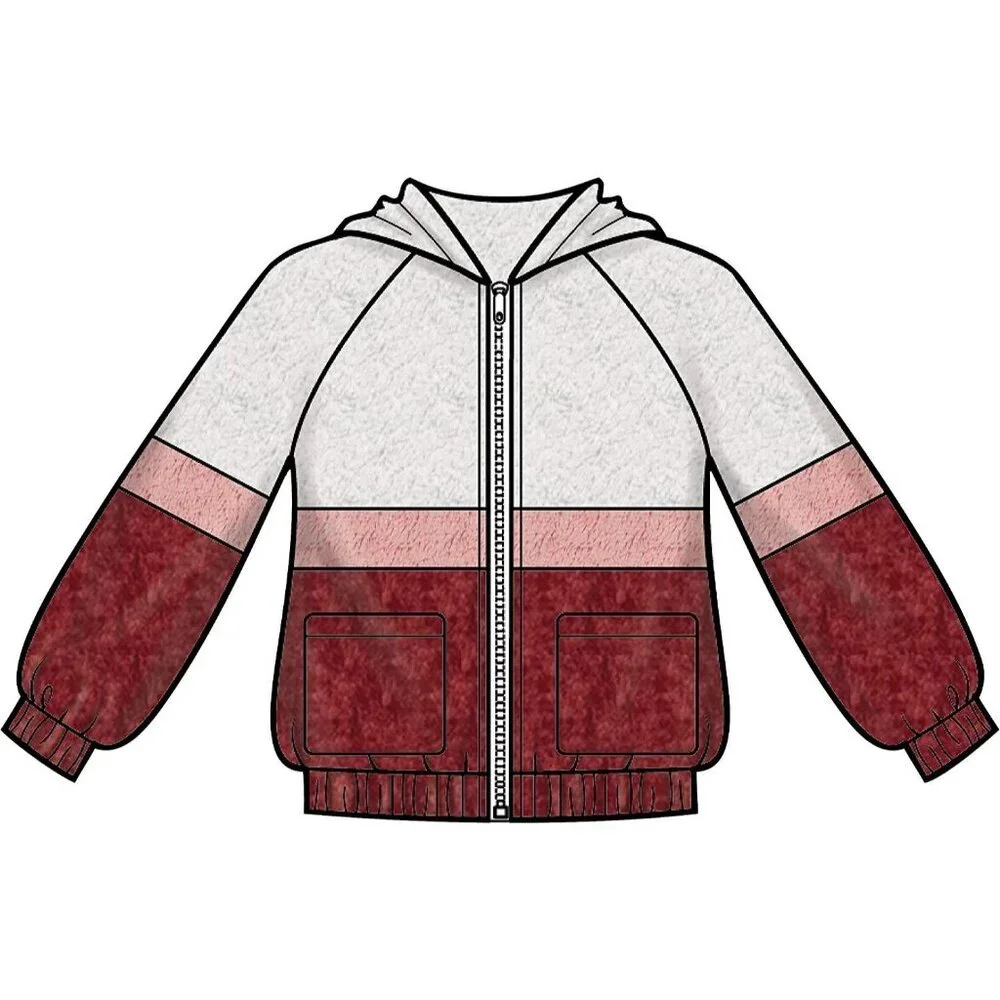 Simplicity Sewing Pattern 8999‎ 10259 Jacket Coat Hooded Girls Size 3-6